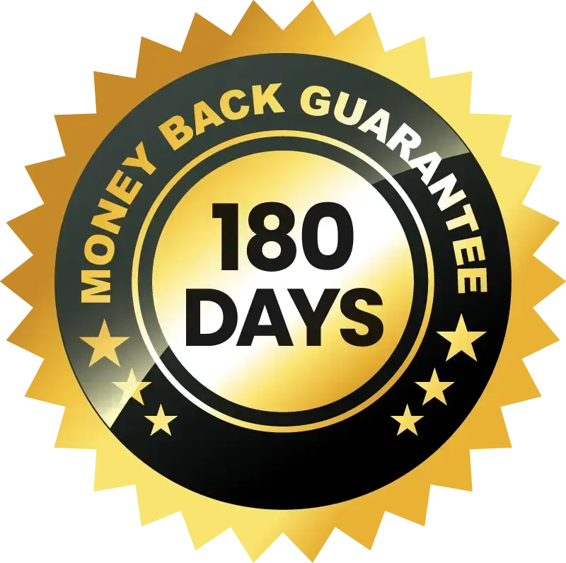LipoGummies- Money-Back Guarantee Badge